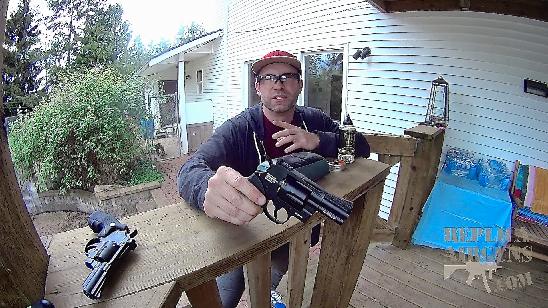 Gletcher CLT B25 CO2 BB Revolver Field Test Shooting Review