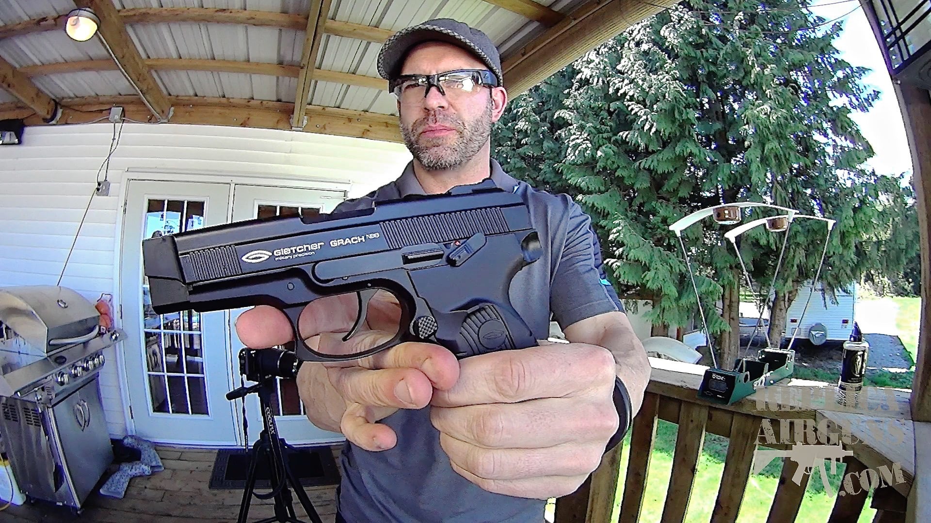 Gletcher Grach NBB CO2 BB Pistol Field Test Shooting Review