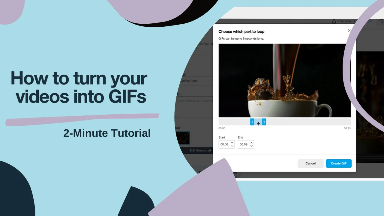 How to Create GIFs From Your  Videos