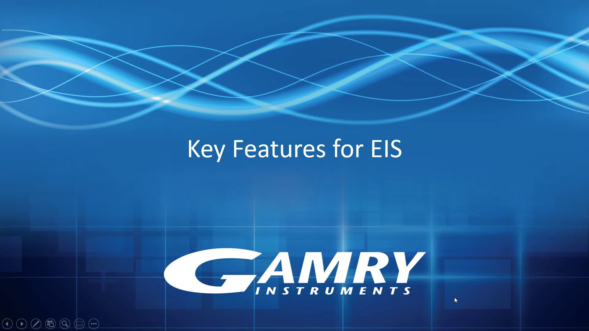 Gamry's Software Key Features for EIS