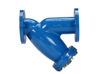 Zurn Wilkins Model FSC 4 in. Flange Ductile Iron Epoxy Coated Y-Strainer WFSCP at Pollardwater