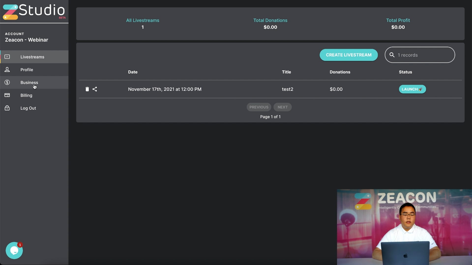 How To Get An Invoice For Your Live Stream on Vimeo