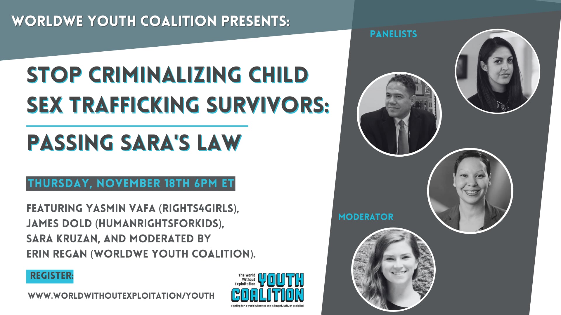 Stop Criminalizing Child Sex Trafficking Survivors: Passing Sara’s Law