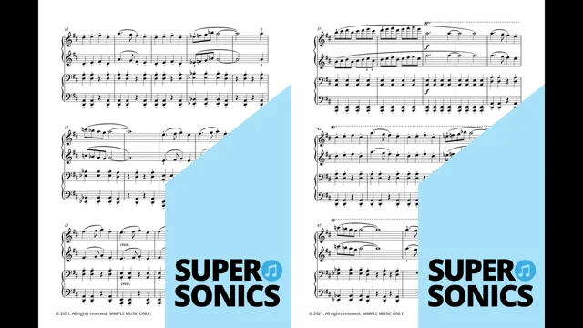 Sonic Green Hill Zone Sheet music for Piano (Piano Duo)