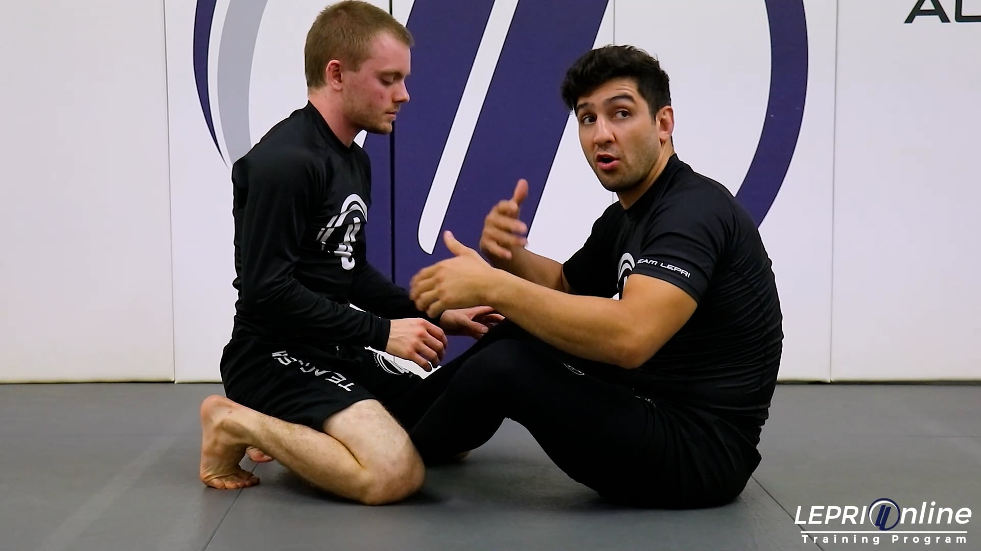 Lepri BJJ Online Training Sit Up Guard to Modified X Guard to Kneebar