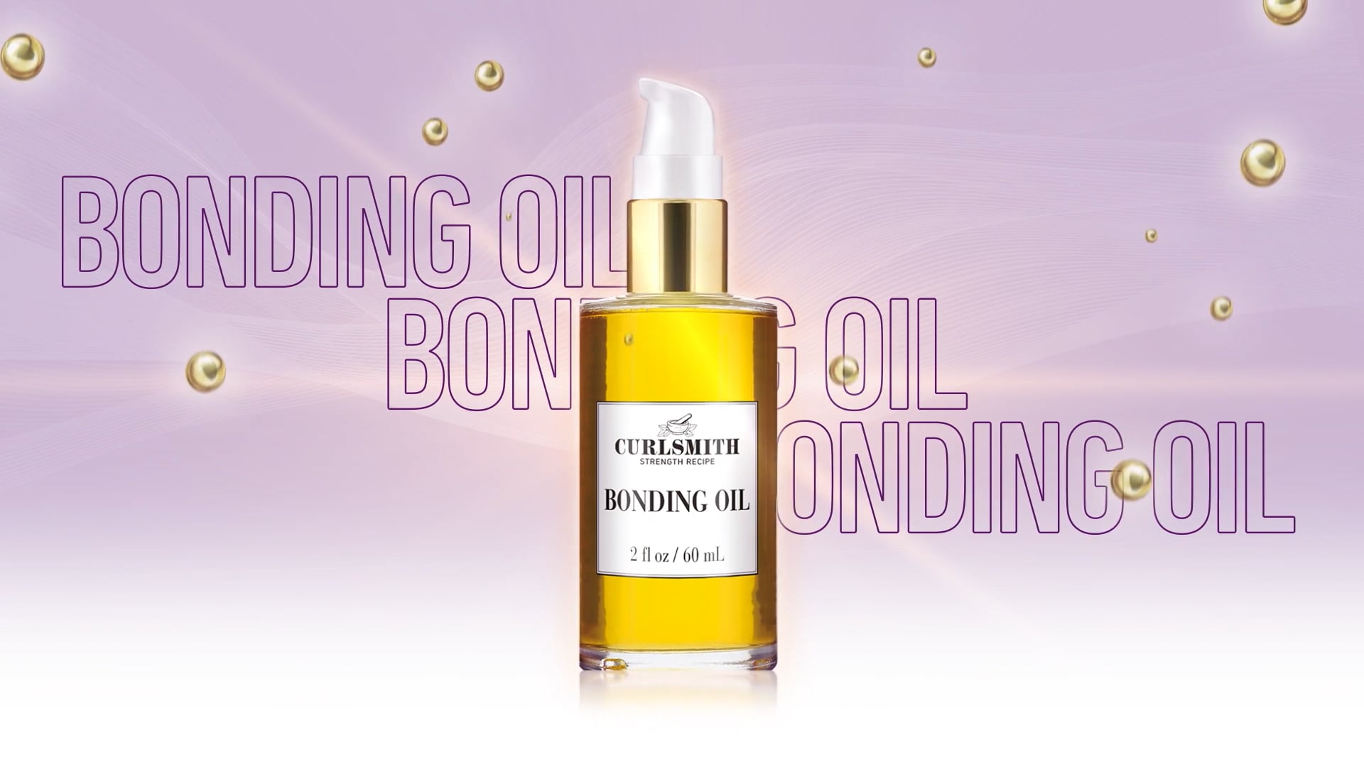 Curlsmith Bonding Oil Launch