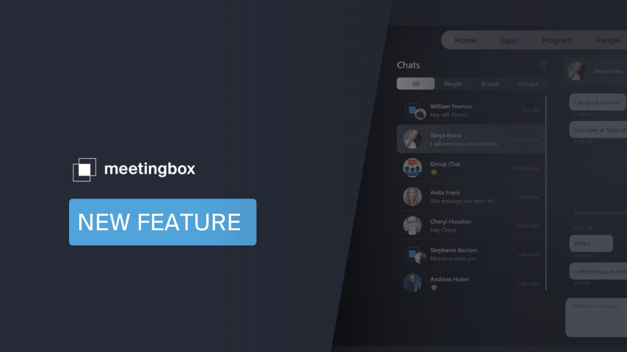 Virtual Events Chat on Vimeo