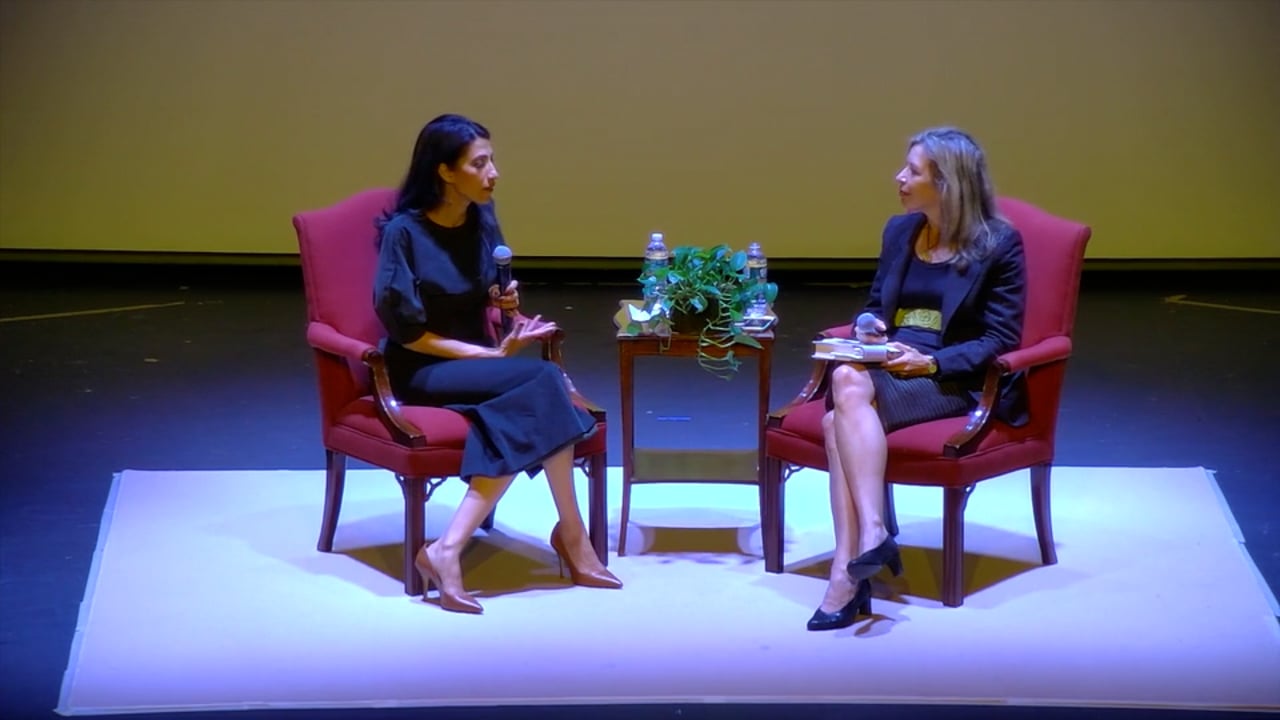 Huma Abedin In Conversation with Evelyn Farkas