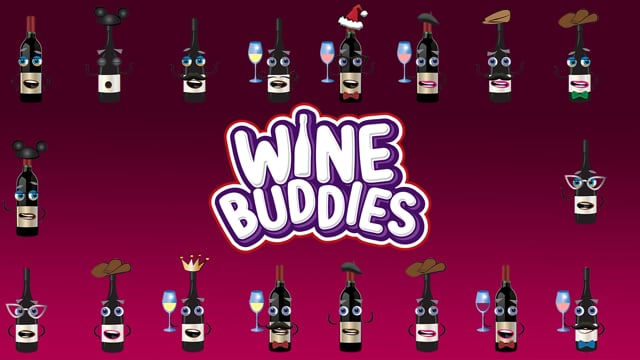 Son of Vin Wine Reviews Meet the Wine Buddies, my 1st generative NFT art collection