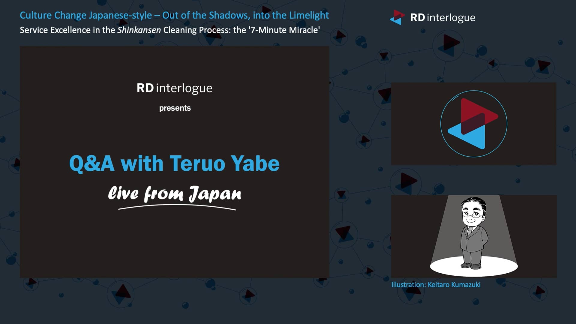 live Q&A with Teruo Yabe on Vimeo