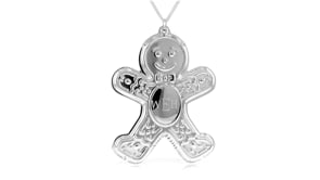 Wallace 2021 Personalized Gingerbread Man Ornament