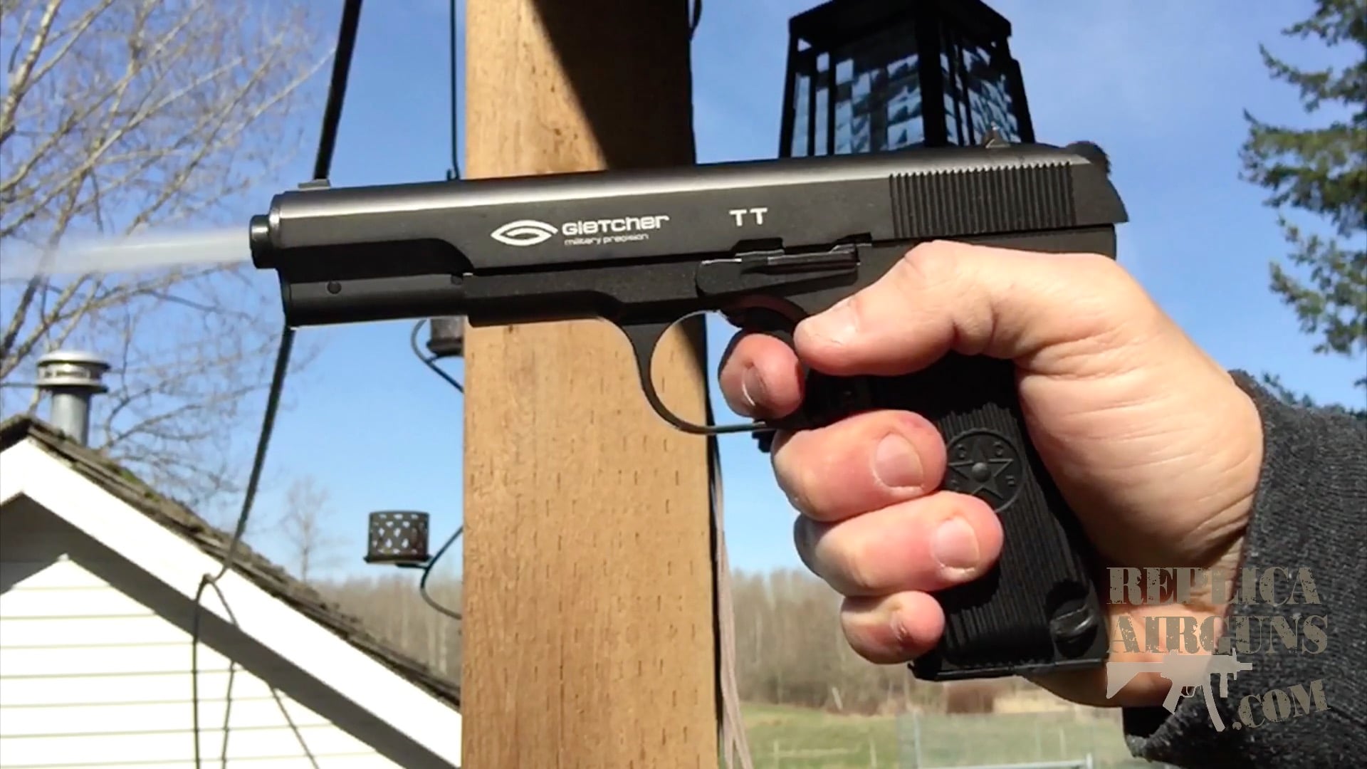 Gletcher TT Tokarev CO2 Blowback BB Pistol Field Test Review