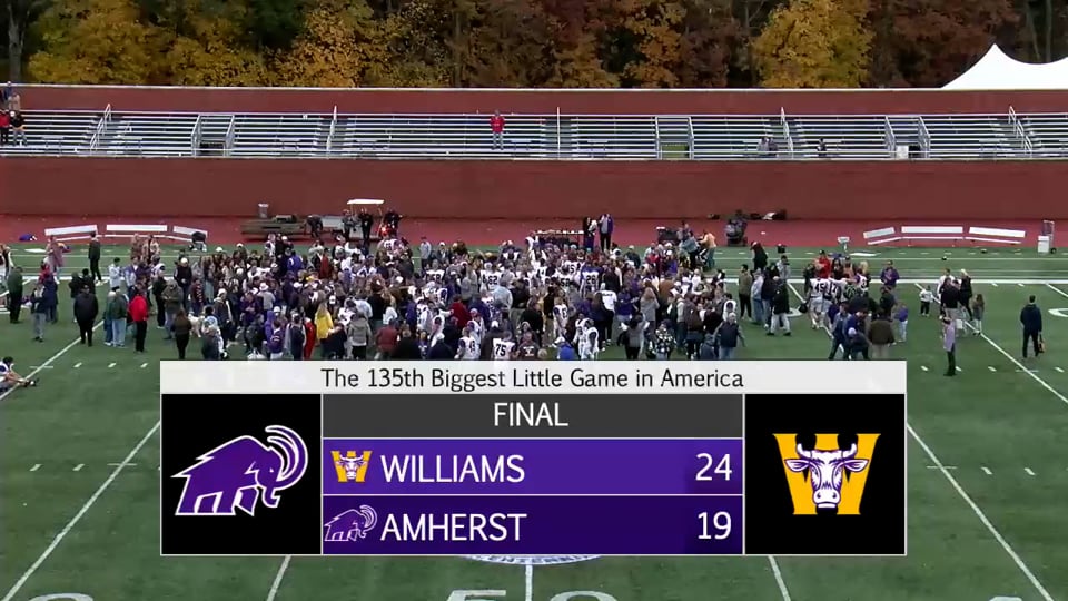 Williams College Football Game EPHS vs. Amherst – 11.13.21