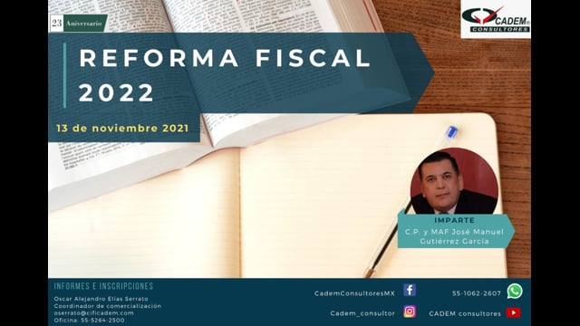 REFORMA FISCAL 2022