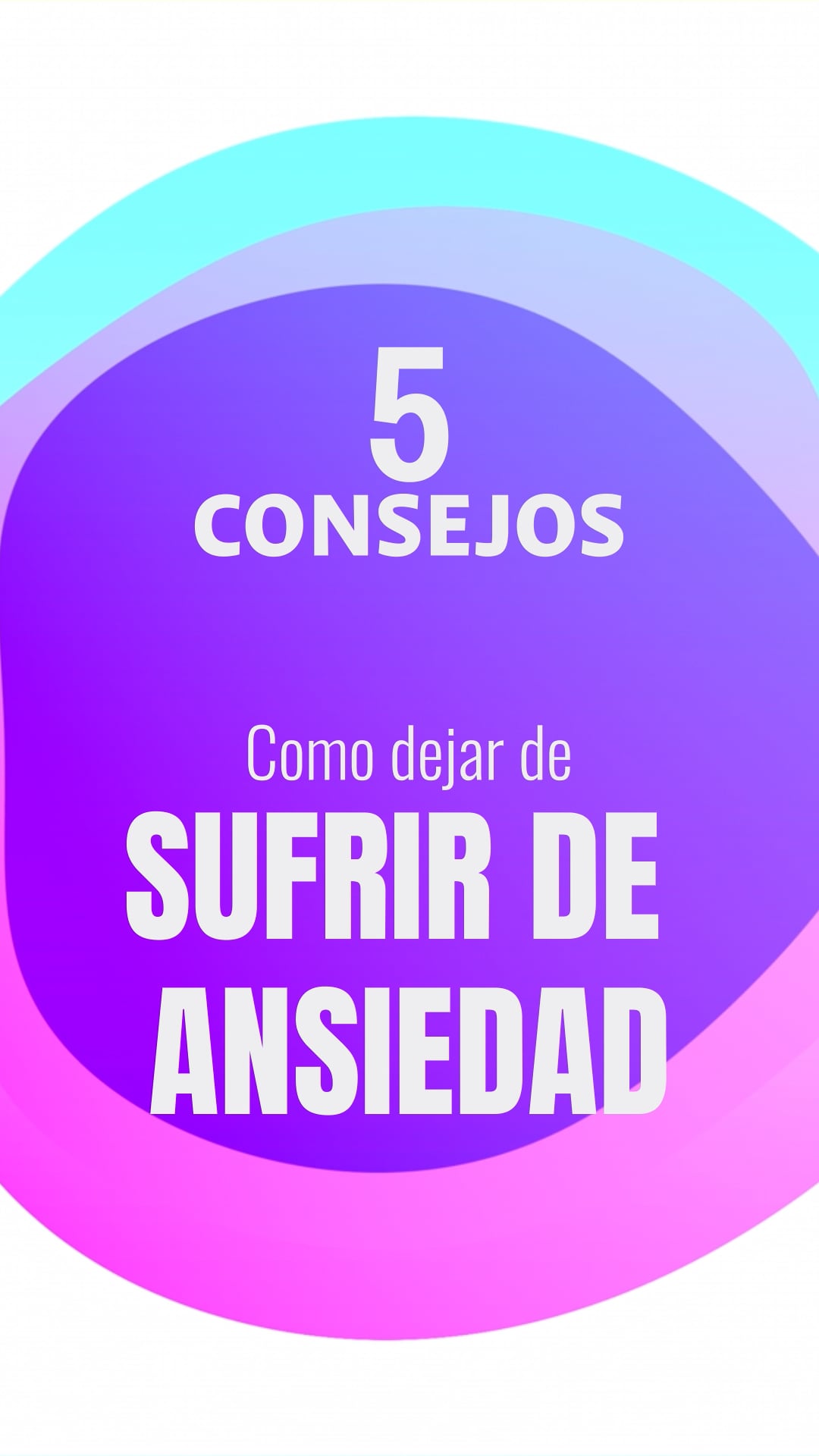 Cómo dejar de sufrir ansiedad 5 Consejos on Vimeo