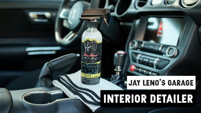 Jay Leno's Garage Interior Detailer Wipes Clean & Protects Interior Car Surfaces - 30 ct