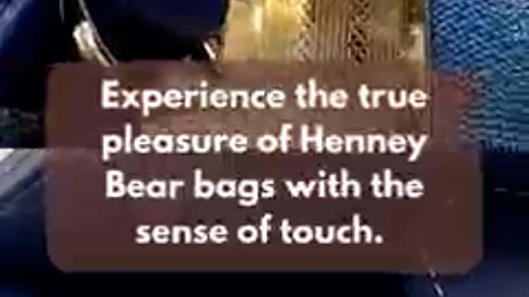 Crown Bear Round Bag/Crossbody Bag - Henney Bear India