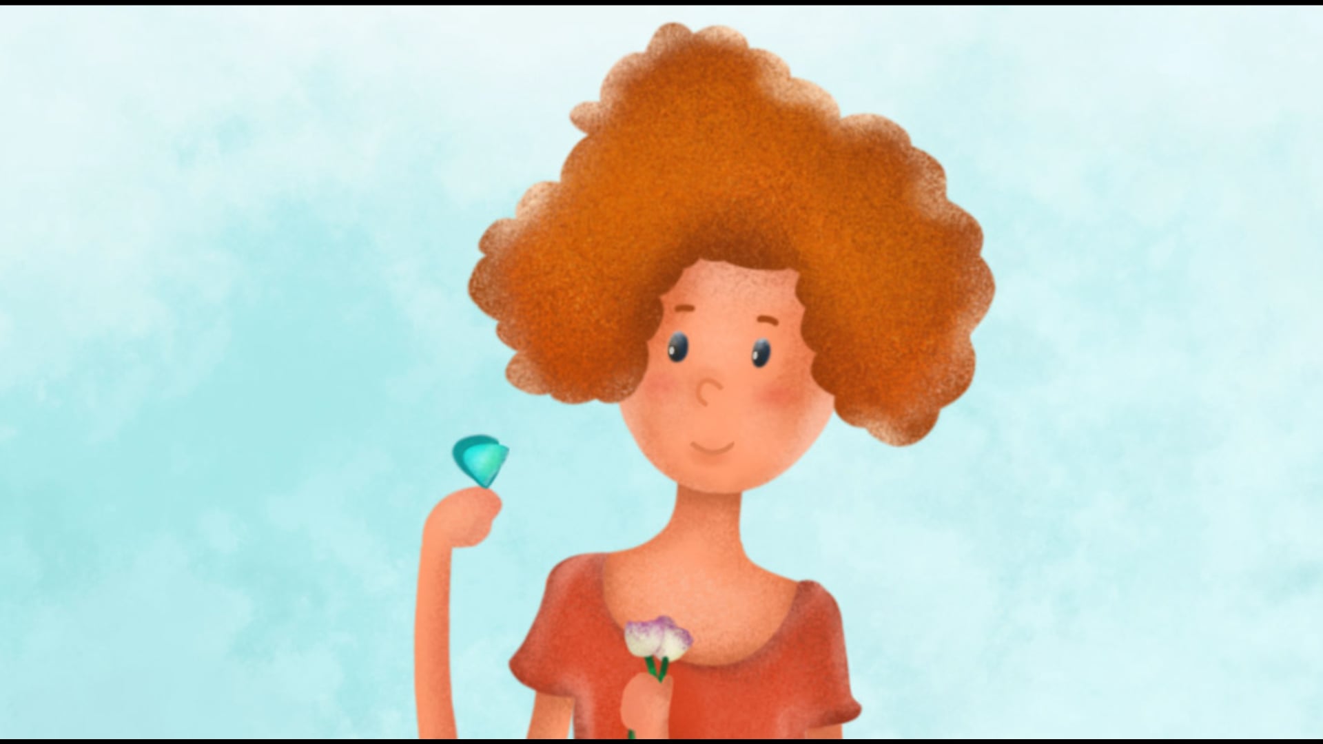 Nancy and the butterfly