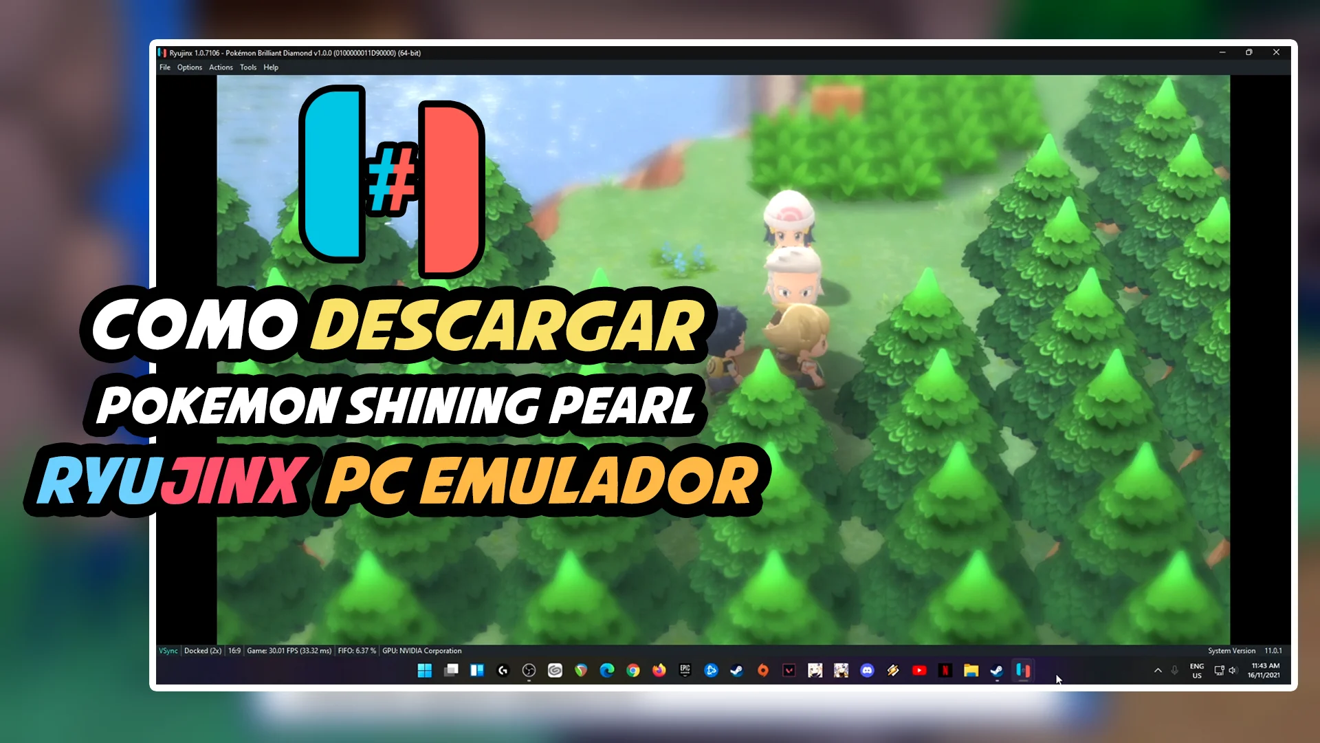 How To Install Pokémon Brilliant Diamond & Shining Pearl on PC [Ryujinx] on  Vimeo