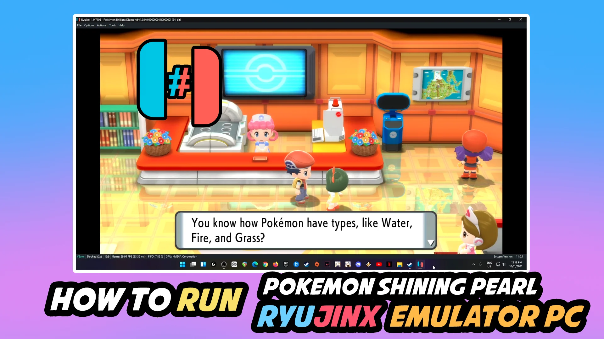 How To Install Pokémon Brilliant Diamond & Shining Pearl on PC [Ryujinx] on  Vimeo