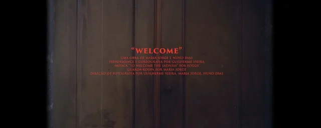 WELCOME on Vimeo