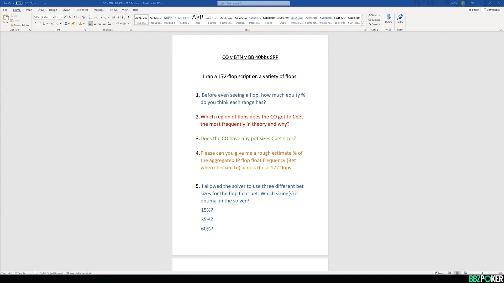 Simple 3-Way Aggregations