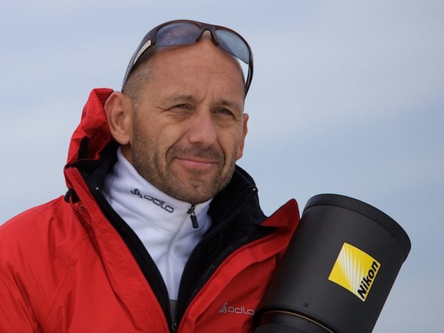 Juerg Kaufmann Interview during the 33rd Americas Cup