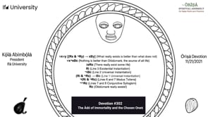 #302 The Àdó of Immortality