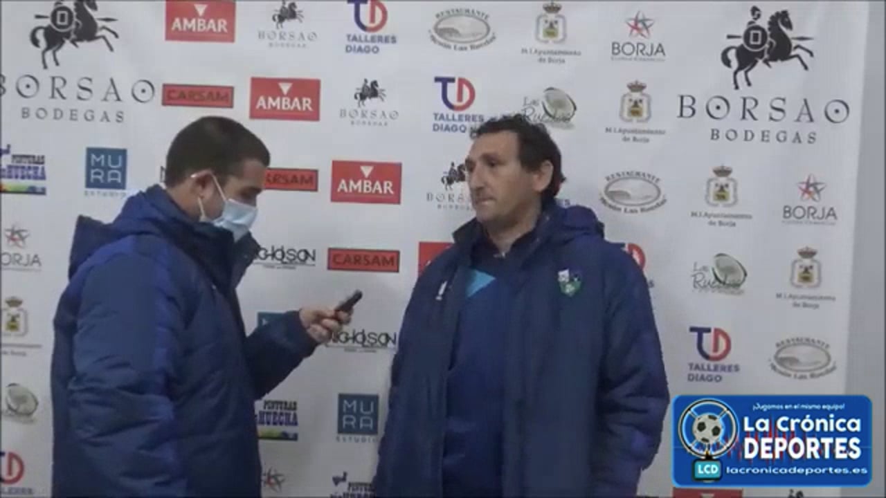 JUAN BAYA (Entrenador Borja B) SD Borja B 2-2 SD Tarazona B / Jornada 8 / 2ª Regional - Gr 3-1