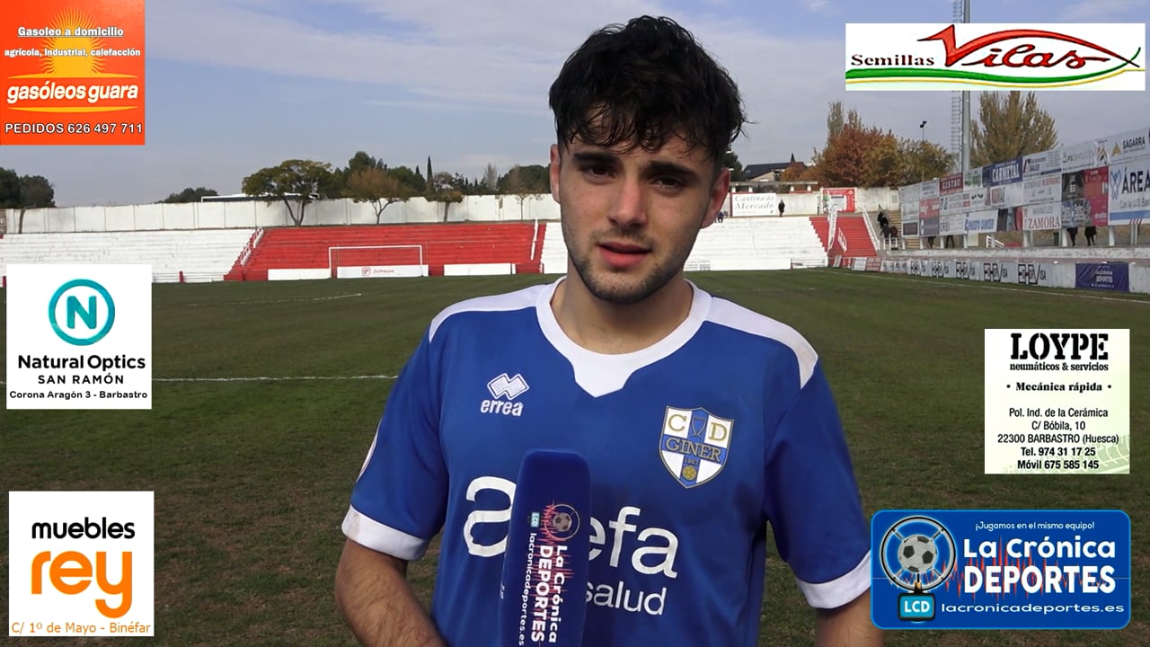 VICEN TORRES (Jugador Giner Torrero) UD Barbastro 0-0 Giner Torrero / Jornada 12 / 3ª División