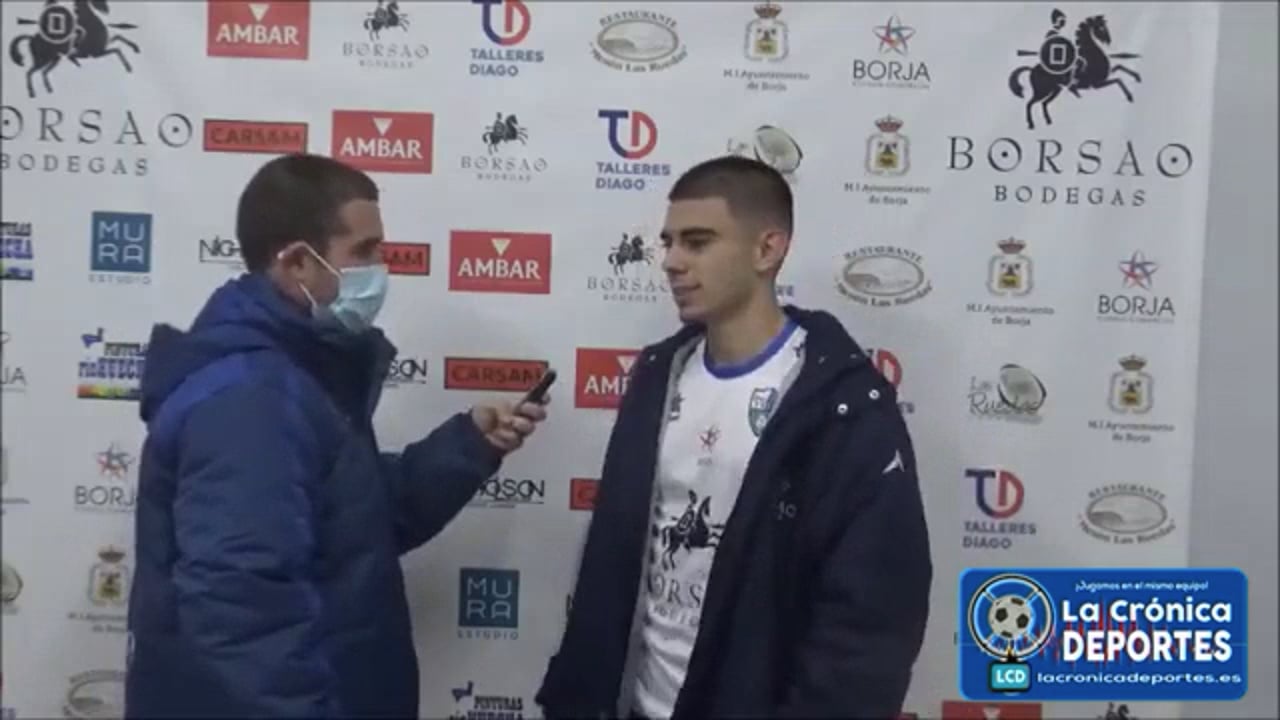 JUAN MAMBLONA (Jugador Borja B) SD Borja B 2-2 SD Tarazona B / Jornada 8 / 2ª Regional - Gr 3-1