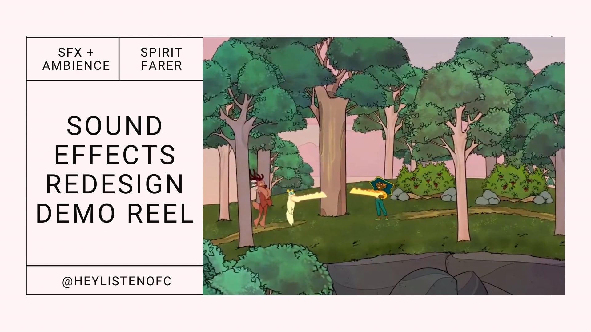 Redesign SFX Demo Reel 2021