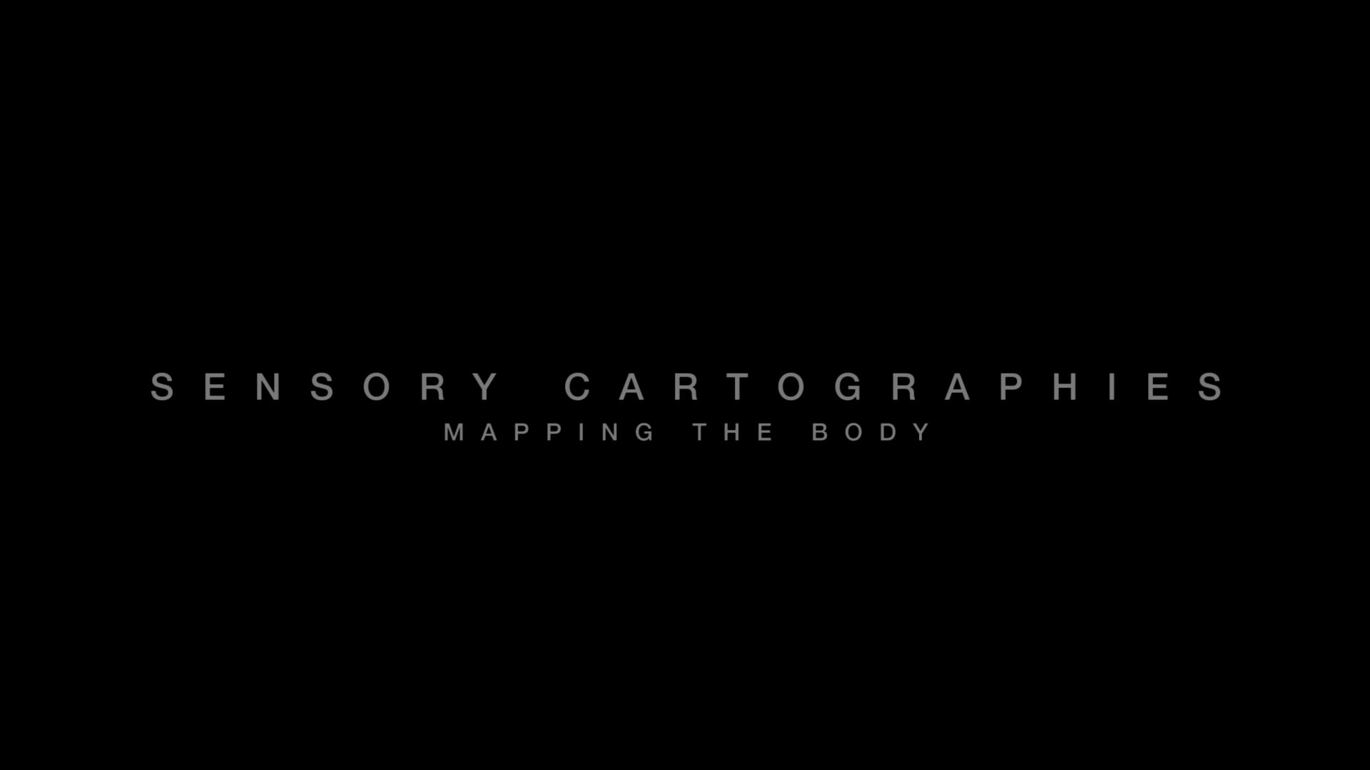 Sensory Cartographies