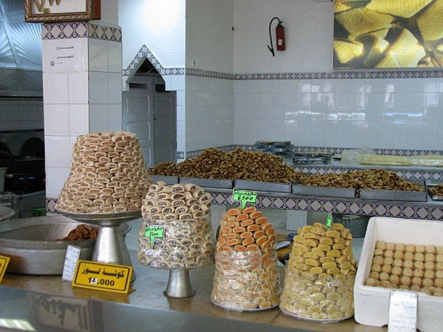 Makroudh at Segni Bakery, Kairouan, Tunisia