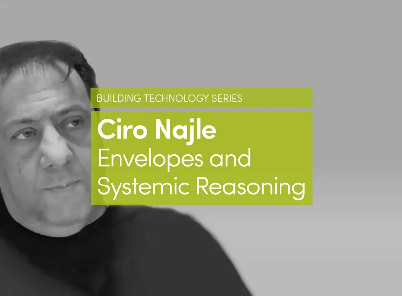 Ciro Najle Envelopes and Sistemic Reasoning