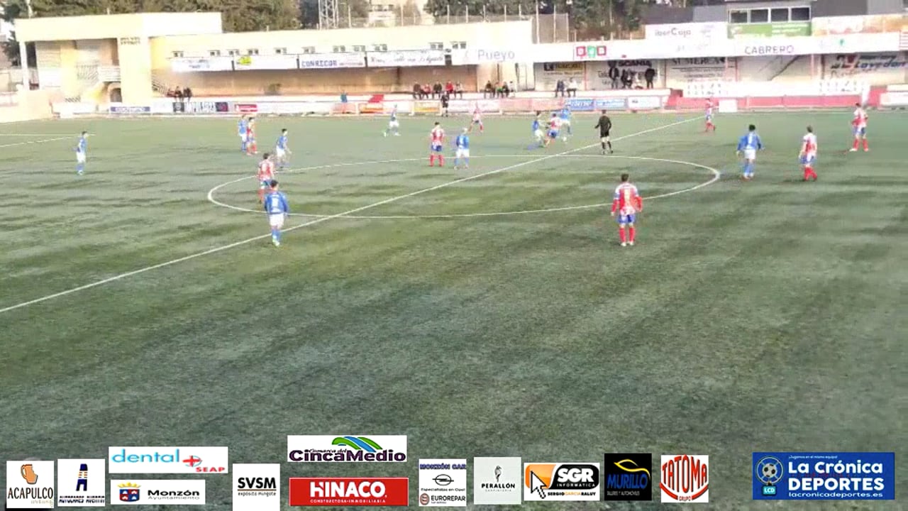 (RESUMEN y GOL) At. Monzón 0-1 Utebo / J 12 / 3ª División