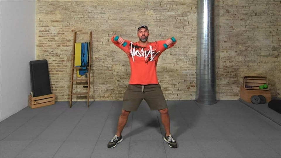 Coreo con tonificación de brazos