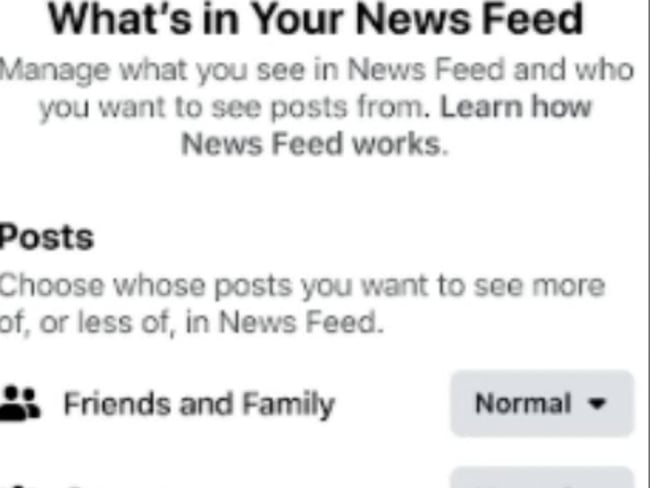 Neue Newsfeed Kontrolle kommt