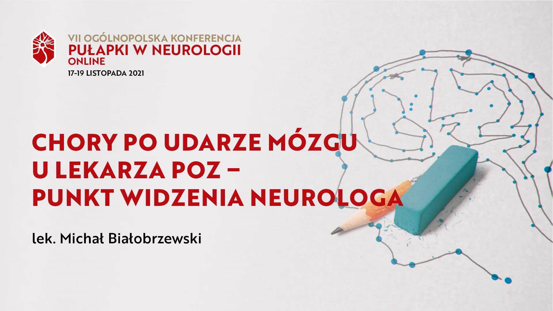 Grafika VOD dla Chory po udarze mózgu u lekarza POZ – punkt widzenia neurologa