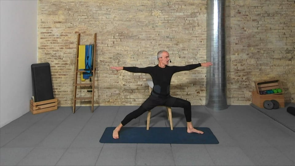 Yoga desde una silla