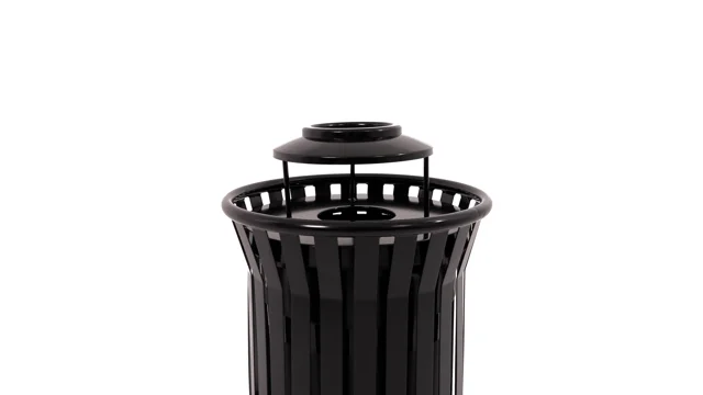 Charleston Outdoor Trash Receptacle by UltraPlay, CH-R32FT, 43181