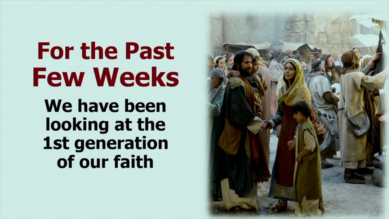 Our Story: The Church Before the Reformation - The Second Generation (The Parting of the Ways from Judaism)