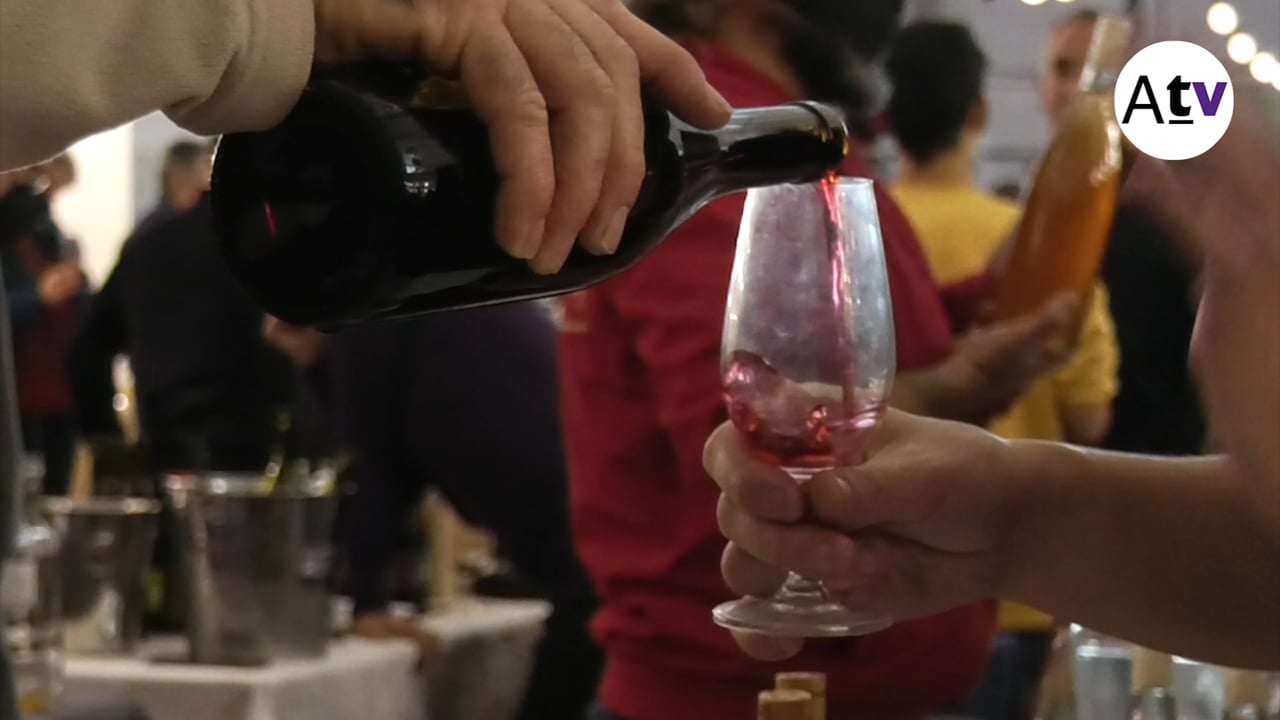 Els amants del vi no van faltar aquest cap de setmana a la Festa del Vi Novell