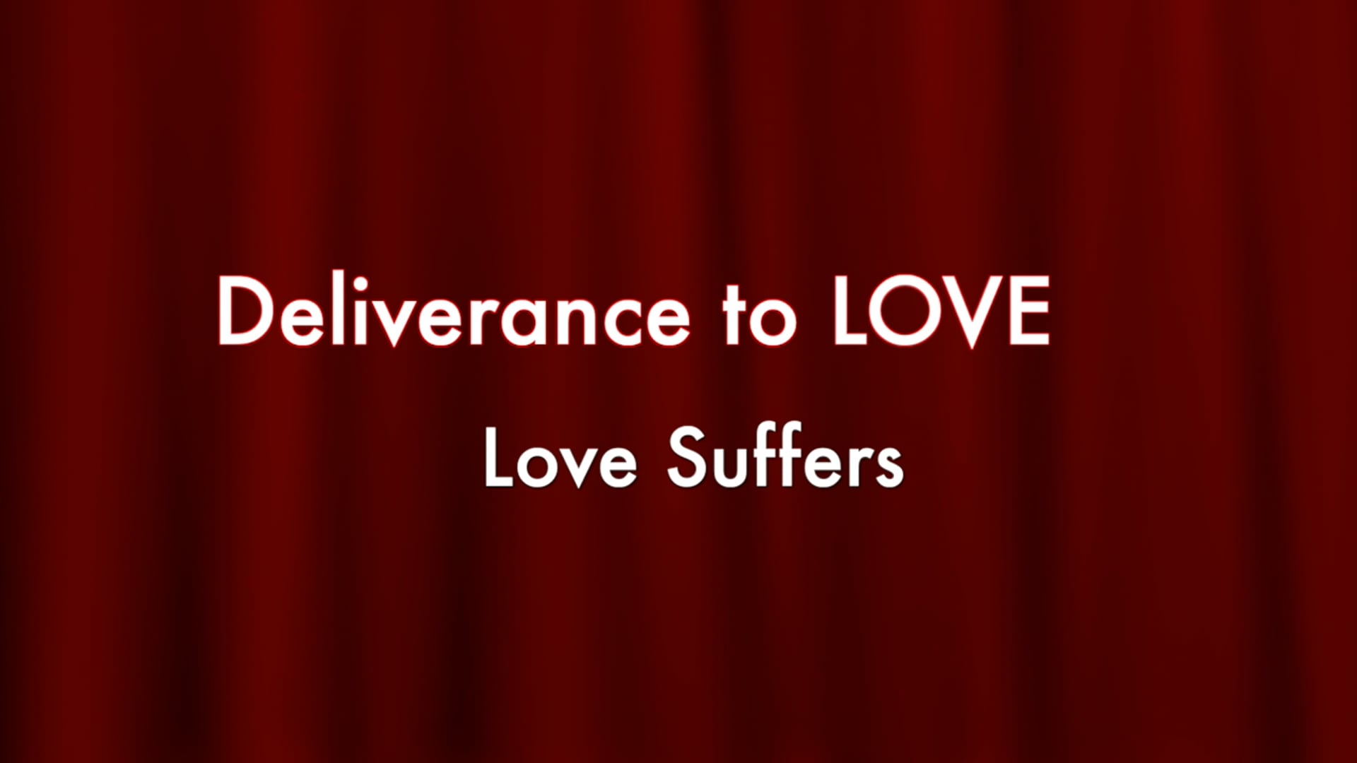 LOVE SERIES 1- Love suffers 2021-11-12 .mov