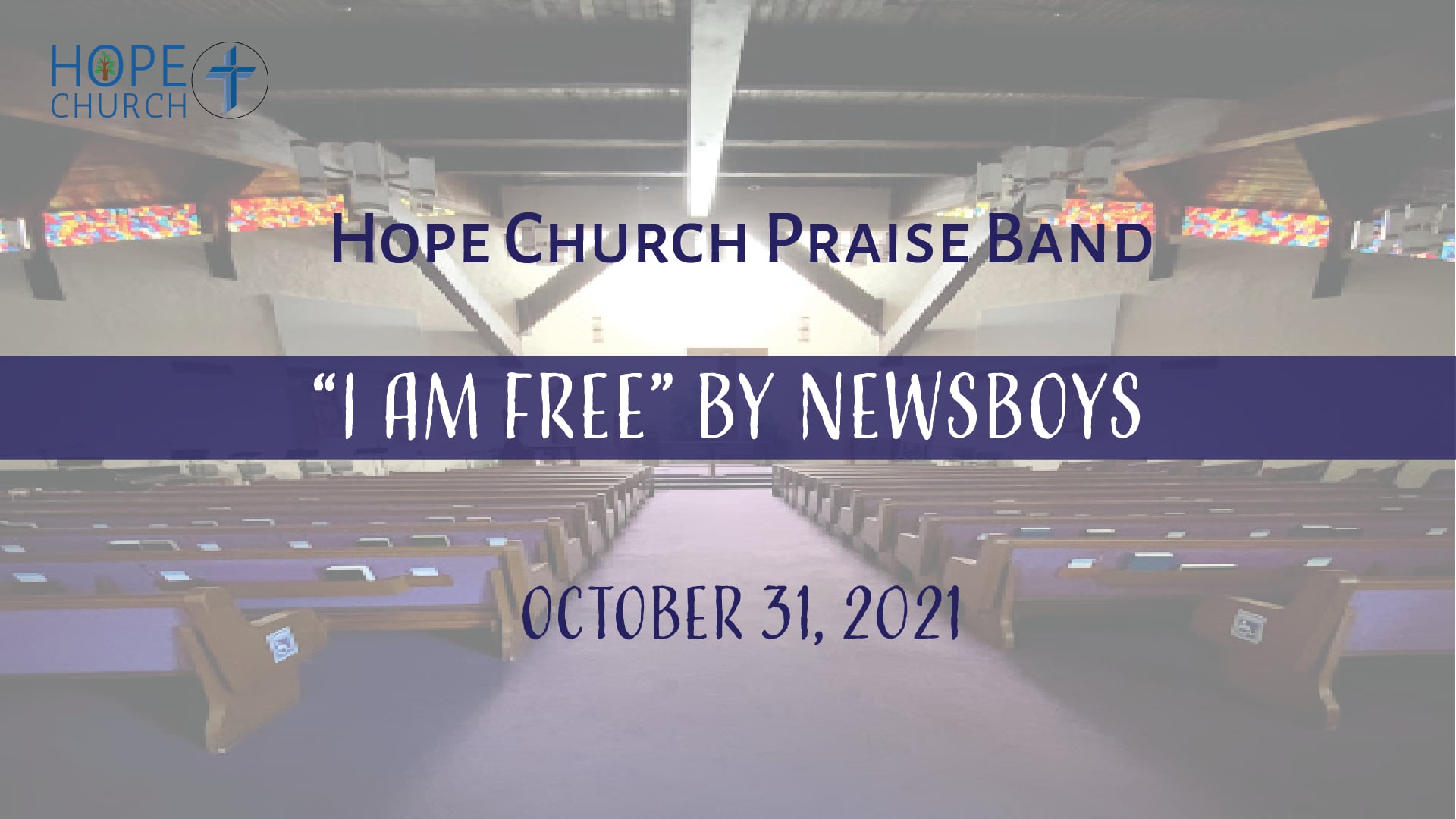 Hope Church 'I Am Free' Praise team cover.mp4