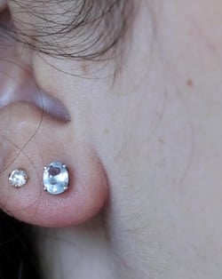 Video: 14K Gold Aquamarine Earrings
