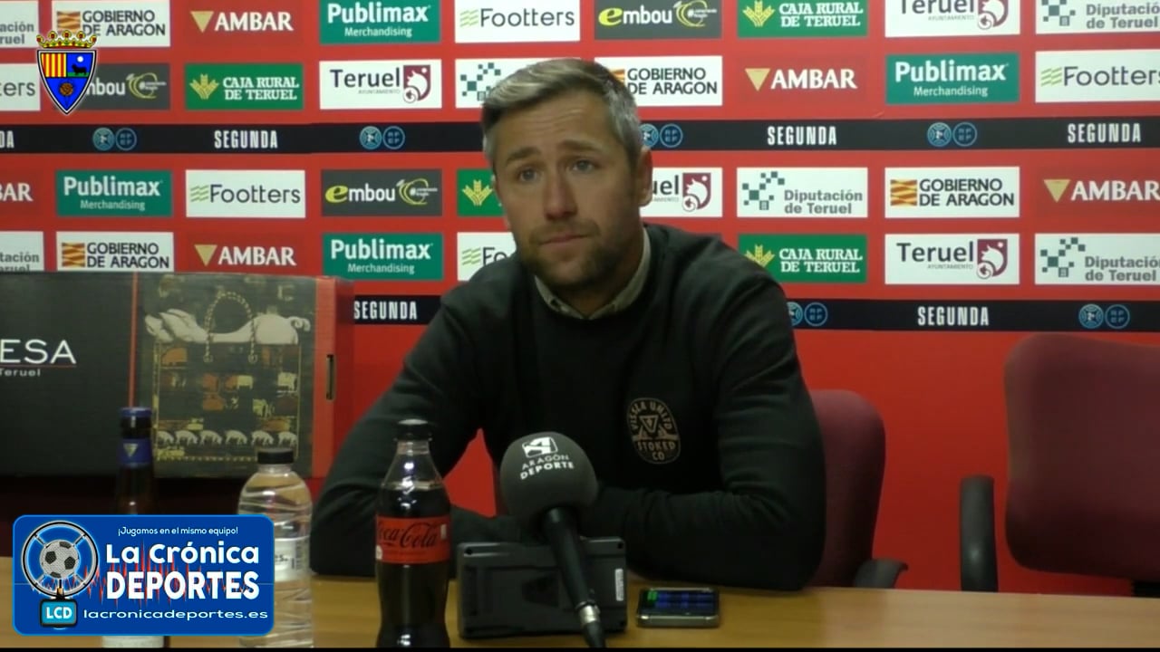 VÍCTOR BRAVO (Entrenador Teruel) CD Teruel 2-0 SD Ejea / J 12 / 2ª RFEF - Gr 3 / Fuente YouTube CD Teruel