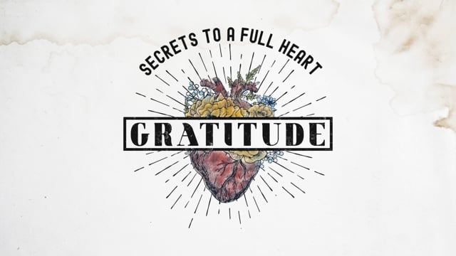 Gratitude // November 21st 2021