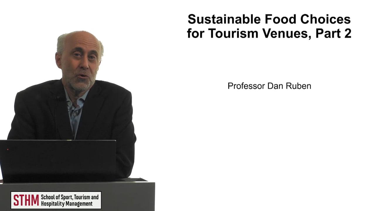 Login to view Sustainable Food Choices for Tourism Venues, Part 2