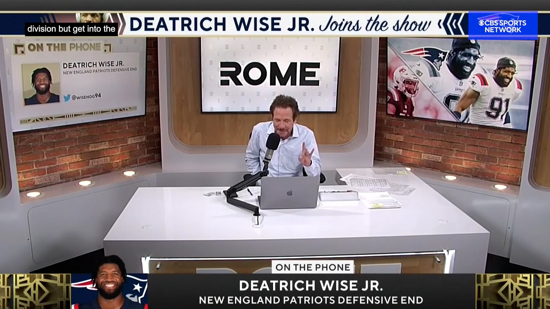 Deatrich Wise Jr on the Patriots on Vimeo